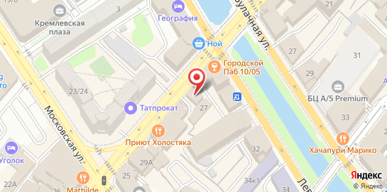 Мужской клуб Барсукъ на улице Чернышевского на карте