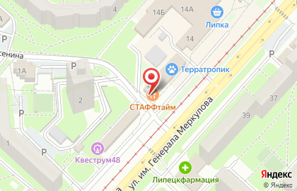 Магазин нижнего белья Sova на карте
