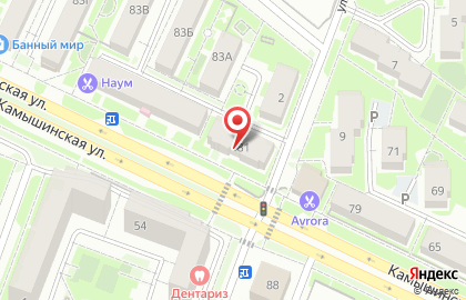 Магазин автозапчастей в Ульяновске на карте