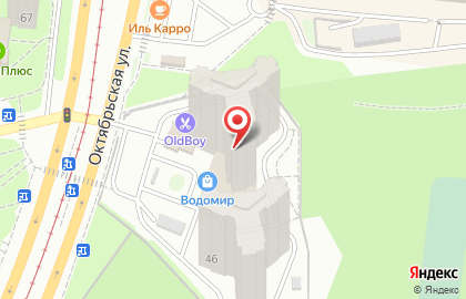 Барбершоп OldBoy на Октябрьской улице на карте