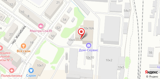 Школа танцев Dance Studio 54 на улице Мусоргского на карте