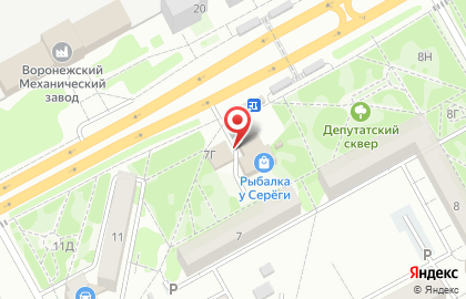 Магазин разливного пива Пират на улице Ворошилова на карте