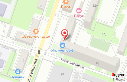 Магазин зоотоваров Чистолапофф в Кировском районе на карте
