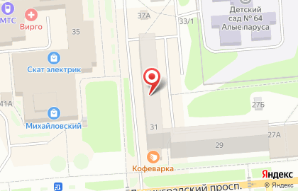 Магазин тканей в Красноярске на карте