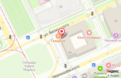 Медицинский центр Инсайт в Свердловском районе на карте