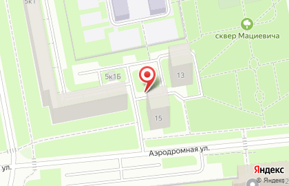 Арагон на Аэродромной улице на карте