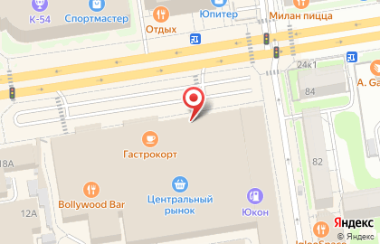 Кондитерский магазин Рахат в Заельцовском районе на карте