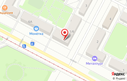 Лик на улице Металлургов на карте