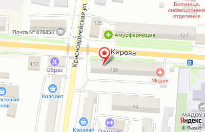 Росбанк в Благовещенске на карте