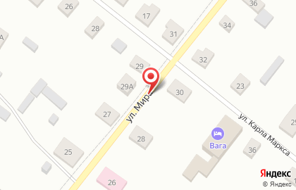 EХ на улице Мира на карте