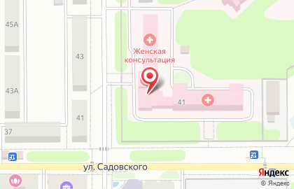Новомосковский родильный дом, МУЗ на карте