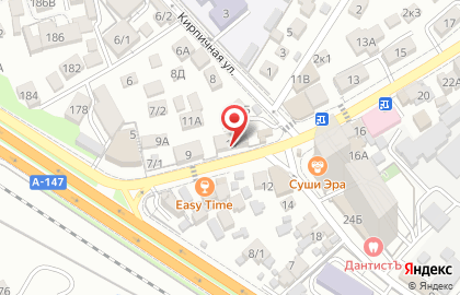 Мастерская по ремонту обуви и кожгалантереи в Сочи на карте