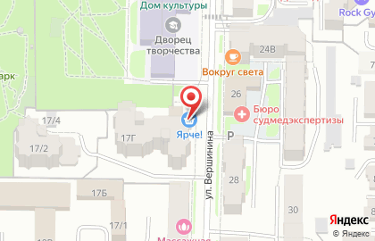 Формат 357 на карте