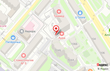 Торгово-дизайнерская фирма Златалит в Приволжском районе на карте