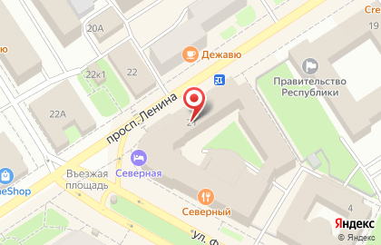 Учебный центр Госзаказ в РФ на проспекте Ленина, 21 на карте