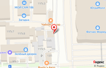 Магазин Я люблю мясо в Нижневартовске на карте