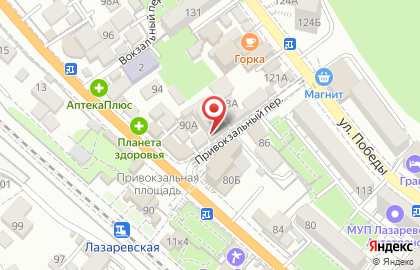 Аптека Кардо в Лазаревском районе на карте