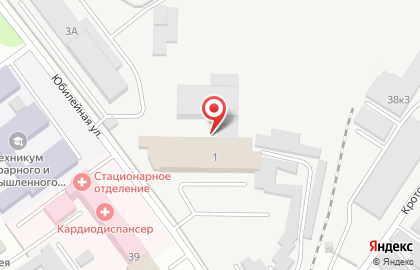 ДокторОкно, ООО ГЛАВОКНА на Юбилейной улице на карте