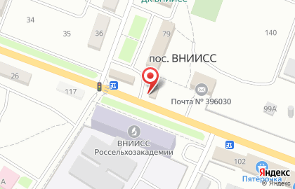 Продуктовый магазин Орион в Воронеже на карте