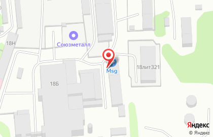 Компания MSG на Ивановской улице на карте