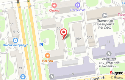 Сервис-центр РАШ на Красном проспекте на карте