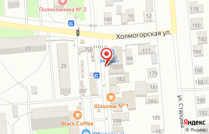 Магазин фруктов и овощей в Свердловском районе на карте