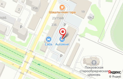 Автосервис в Барнауле на карте