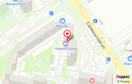 Сеть магазинов для взрослых Забавки на Салмышской улице на карте