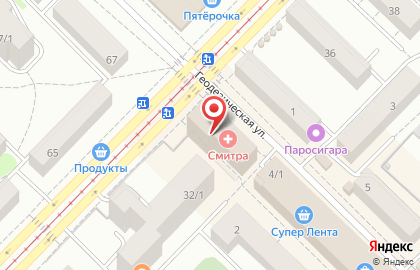 Брокерская компания TeleTRADE на Геодезической улице на карте