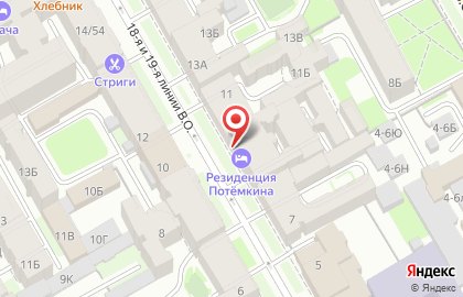 Мини-отель Резиденция Потёмкина на карте