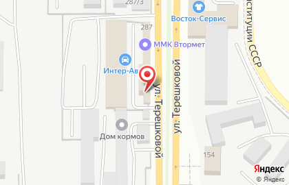 Торговая компания Евролаки в Дзержинском районе на карте