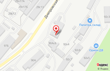 Транспортная компания Гранд Атлантис в Первореченском районе на карте