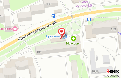 Экспресс Ломбард на Красноармейской улице на карте