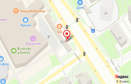 Магазин косметики и упаковки на карте