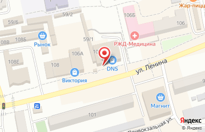 Магазин DNS в Новосибирске на карте