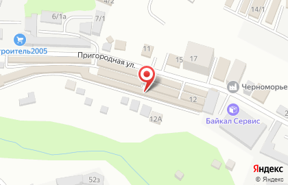 Магазин женской одежды на Пригородной, 6/2е на карте