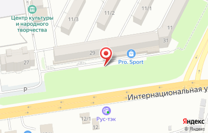 Бюро добрых услуг на Интернациональной улице на карте