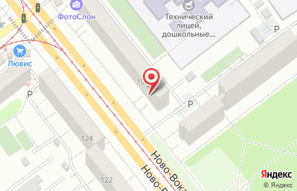Ломбард Верный на Ново-Вокзальной улице на карте