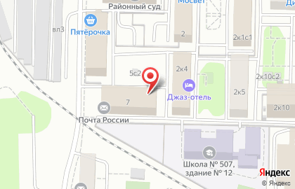 Московский городской центр дезинфекции в Нагатино-Садовниках на карте