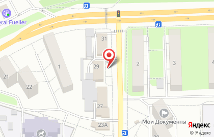Магазин спортивных товаров в Москве на карте