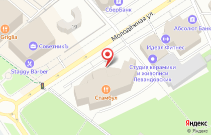 Салон плитки и сантехники Kerama Marazzi на Молодёжной улице на карте