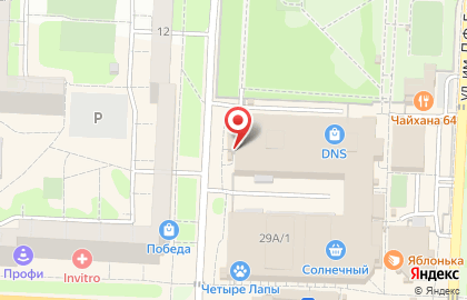 Магазин по продаже материалов и оборудования для ногтевого сервиса Мастер маркет в Ленинском районе на карте