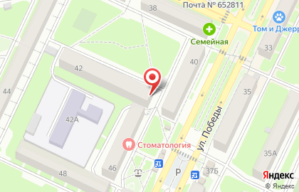 Центр Метрологии компания по поверке и установке счетчиков воды на улице Победы на карте