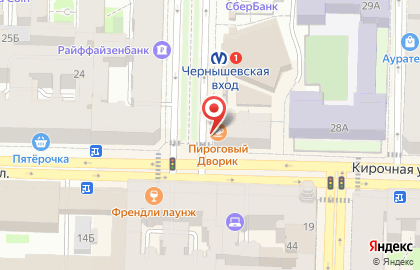 Кафе-кондитерская Север-Метрополь на Кирочной улице, 28 на карте
