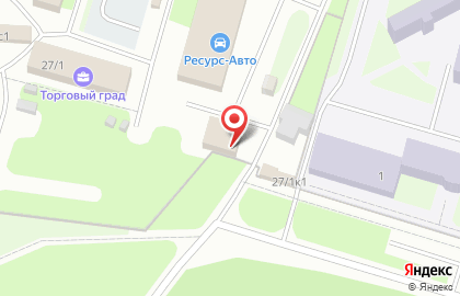 Автокомплекс На Торговом Граде на карте