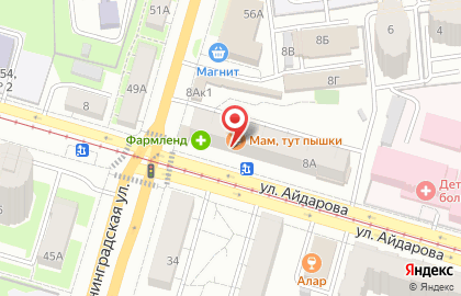 Аптека Вита в Казани на карте