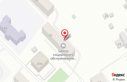 Территориальный центр социального обслуживания населения в Сосногорске на карте