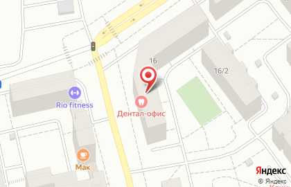 Стоматология Дентал-Офис на Дагестанской улице на карте