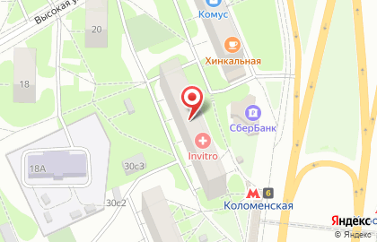 Подворье на проспекте Андропова на карте