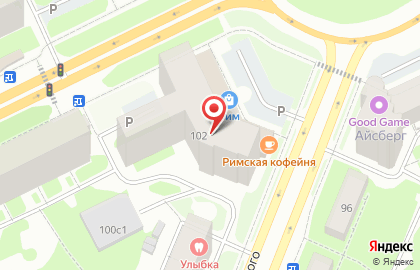 Банкомат АКБ РосБанк на Воскресенской улице на карте